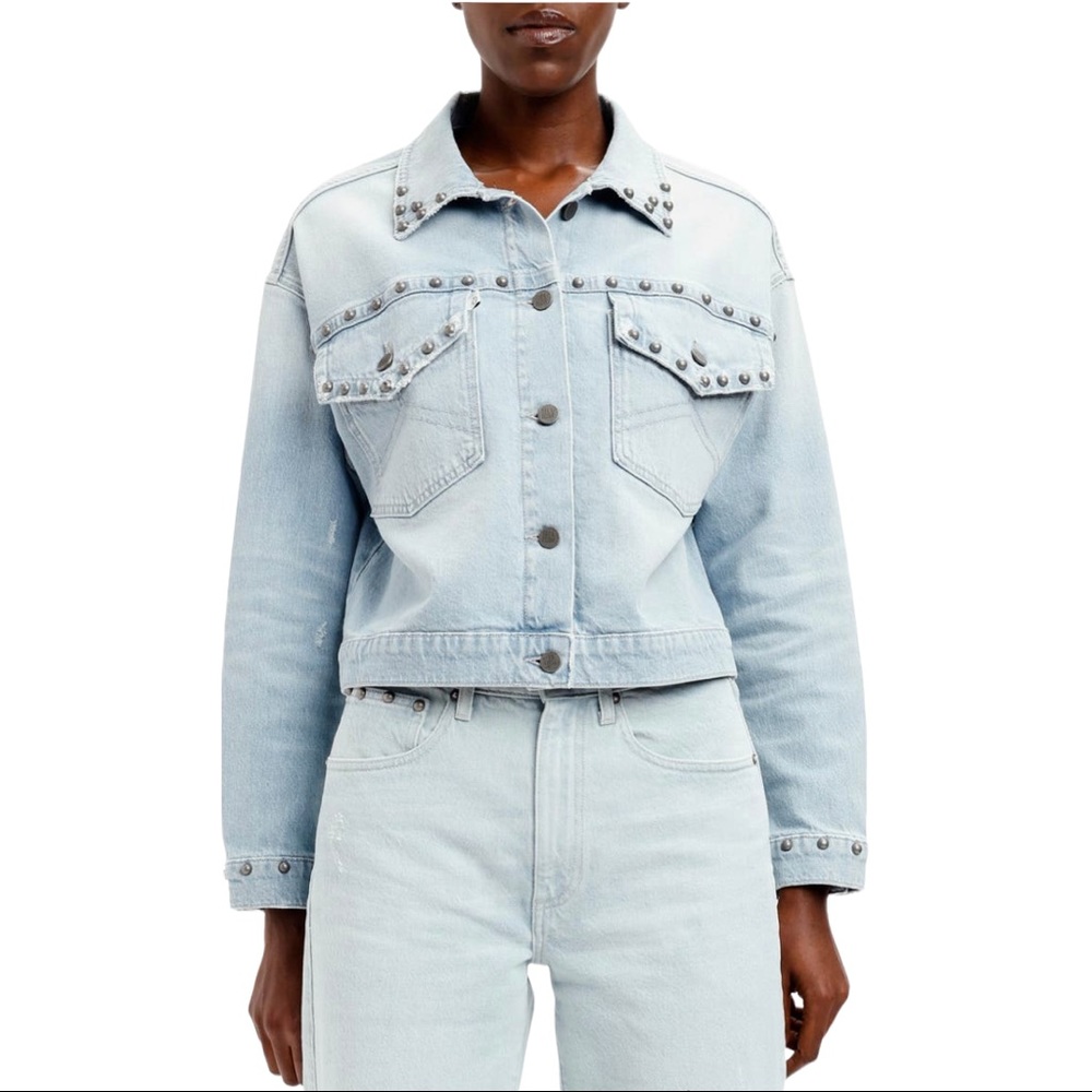 Oak & Acorn - Studded Organic Cotton Jacket - Size: L